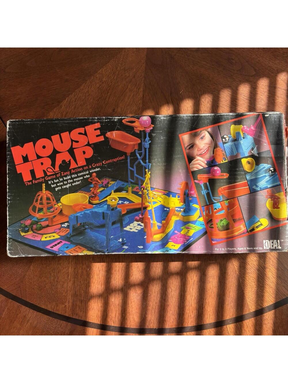 Vintage 1984 Mouse Trap Classic Board Game Complete No. 26013 by Ideal